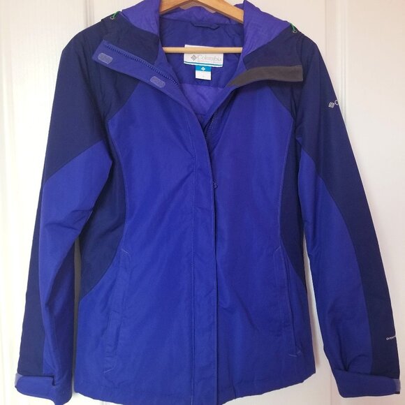 Columbia Ladies Jacket, size S, Omni-Shield blue. - Picture 1 of 10